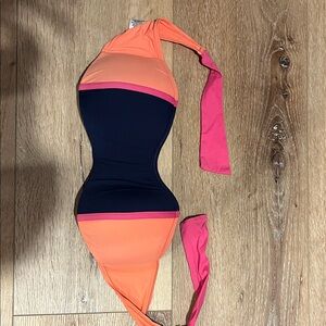 Tommy Bahama Orange and Pink Bikini